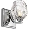 Image de Applique murale Kalli, chrome poli, 1xG9x3W, métal, dim. : 15,5 x 12,7 x 16,5 cm, IP44, Feiss