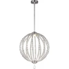 Image de Suspension Oberlin LED 8W nickel satiné Feiss