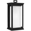 Image de Applique d'extérieur noire, noir texturé, E27, 60 W, Roscoe Feiss