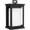 Image de Applique d'extérieur moderne noir texturé E27 60W Roscoe Feiss
