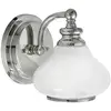 Image de Applique murale Ainsley, chrome poli, 1xG9x3W, métal, dimensions : 19,1 x 16 x 20,6 cm, IP44, Hinkley