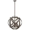 Image de Lampe d'extérieur suspendue vintage en fer E14 40W Carson Hinkley