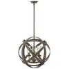 Image de Elstead - Carson - Plafonnier Extérieur À 3 Ampoules En Fer Ip44, E14