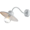 Image de Applique d'extérieur avec détecteur blanc E27 60W Klampenborg Elstead