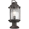 Image de Lampe d'extérieur sur socle, zinc vieilli, E27, 60 W, Ashland Bay, Kichler