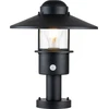 Image de Elstead noir E27 60W Klampenborg lampe d'extérieur avec capteur