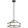 Image de Lampe suspendue Emory vieux bronze 3xE27 60W Kichler