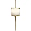 Image de Elstead Mona LED Applique murale G9 double 56cm Laiton poli IP44