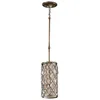 Image de Elstead - Lucia - Mini Suspension À 1 Ampoule Au Plafond En Argent Poli, E27