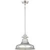 Image de Elstead - Emery - Pendentif Dome À 1 Lumière, Argent, E27