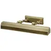 Image de Applique murale Chawton, aspect laiton vieilli, 2xE14x40W, métal, dimensions : 11,9 x 40,2 x 18,6 cm, IP20, Elstead