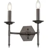 Image de Crown - Applique Murale À 2 Ampoules Pour Bougie D'Intérieur, E14 - Elstead