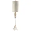 Image de Madison lampe de table patine mastic, feuille d'or. Flambeau FB-MADISON-TL