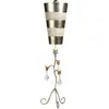 Image de Elstead - Tivoli - 1 Lampe De Table Lumineuse Argent, Crème, E27
