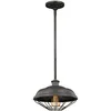Image de Elstead - Lampe Suspension Plafonnier Suspension Acier D 30,2 Cm Lampe Salle À Manger 1 Flamme