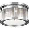 Image de Paulson - Plafonnier Encastré À 3 Ampoules Pour Salle De Bain Chrome Ip44, G9 - Elstead