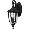 Image de Applique d'extérieur English Bridle 3xE14 noir Feiss FE-EB2-M-BLK