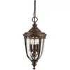 Image de Suspension d'extérieur English Bridle 3xE14, bronze britannique, Feiss FE-EB8-M-BRB