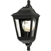 Image de Applique d'extérieur Kerry noire 1xE27x60W en composite, dimensions : 44x20,5x14 cm, IP44, Elstead