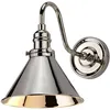 Image de Elstead - Provence - Applique Murale D'Intérieur À 1 Ampoule, Nickel Poli, E27