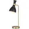 Image de Joan lampe de table noir minuit / laiton bruni Feiss FE-JOAN-TL-MB