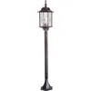 Image de Wexford - Lanterne Extérieure À 1 Ampoule Noire Argentée Ip43, E27 - Elstead