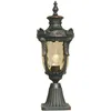 Image de Philadelphia - Lanterne Sur Piédestal D'Extérieur À 1 Lumière, Bronze Vieilli, Ip44, E27 - Elstead