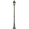 Image de Elstead Philadelphia - Grand Lampadaire Extérieur À 3 Ampoules, Bronze Vieilli Ip44, E27