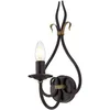 Image de Applique Murale Classique Vintage Fer Rouille Doré Couloir Lumière L 16,5 Cm