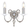 Image de Elstead - Aegean - Applique Murale D'Intérieur À 2 Ampoules, Nickel Poli, E14