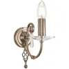 Image de Elstead - Aegean - Applique Murale À 1 Lumière Pour Bougie D'Intérieur En Laiton Vieilli, E14