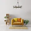 Image de Lustre Suspension Plafonnier Fer Bronze D 81 Cm Lampe Salle À Manger