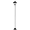 Image de Kerry - Lampadaire Extérieur 1 Lumière Noir Ip44, E27 - Elstead