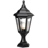 Image de Lampe d'extérieur sur pied, noire, E27, 60 W, Kinsale Elstead