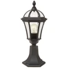 Image de Lampe sur pied rétro noire E27 60W Ledbury Garden Zone pour l'extérieur