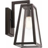 Image de Applique d'extérieur Delison, bronze foncé, 1xE27x60W, aluminium, dimensions : 35,7 x 20,3 x 25,4 cm, IP44, Kichler