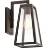 Image de Applique d'extérieur Delison, bronze foncé, 1xE27x60W, aluminium, dimensions : 29x16,5x20,2 cm, IP44, Kichler