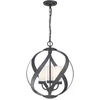Image de Lampe d'extérieur suspendue Old Black E14 40W Blacksmith Quintiesse