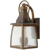 Image de Elstead Montauk - Petite Lanterne Murale Extérieure À 2 Ampoules Sienna Ip44, E14