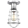 Image de Plafonnier Mixon, chrome poli, 1xE27x60W, métal, dimensions : 27,1 x 14,5 x 13,5 cm, IP20, Quoizel