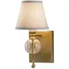 Image de Applique avec abat-jour crème chromé Argento 1xE14 40W Feiss