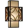Image de Applique murale Remy, finition bronze vieilli et or de Paris, 1xE14x40W, métal, dimensions : 34,3 x 20,5 x 10,2 cm, IP20, Feiss