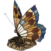 Image de Tiffany Lampes Animal Lampe de table en bronze Quoizel QZ-OBUTTERFLY-TL