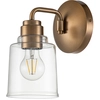 Image de Applique industrielle verre doré Aivian 1xE27 60W Kichler