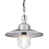 Image de Elstead Klampenborg - Lanterne À Chaîne Pour Plafond Extérieur À 1 Lumière, Argent Ip44, E27