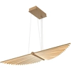 Image de Suspension Led Moderne Doré 57w Salon Seraph Quintiesse
