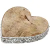 Image de Déco De Noël En Bois Coeur Natural