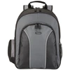 Image de Targus Essential 15.4 - 40,60cm (16") / 39.1 - 40.6cm Laptop Backpack - Notebook-Rucksack - 40.6 cm (16") - Grau, Schwarz