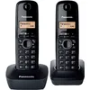 Image de Téléphone sans fil duo dect noir - Panasonic - KX-TG1612FRH -