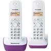 Image de Panasonic KX-TG1612 Téléphone sans fil, identification de l'appelant, 15h de temps de conversation, 7 jours de veille, DECT